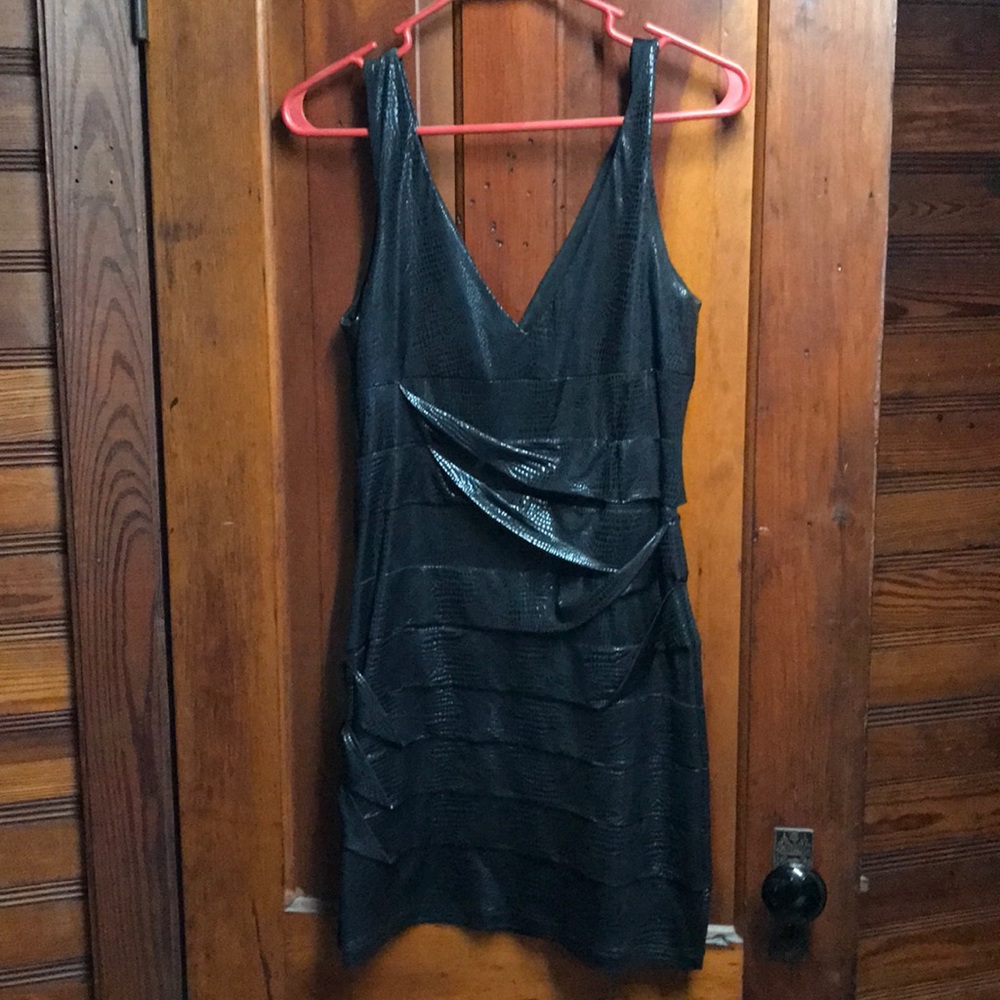 Mini black dress